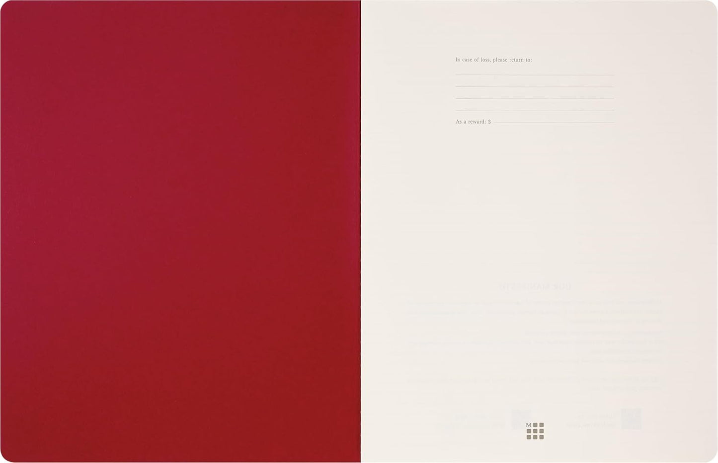 Student Cahier XXL - Vermelho