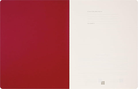 Student Cahier XXL - Vermelho
