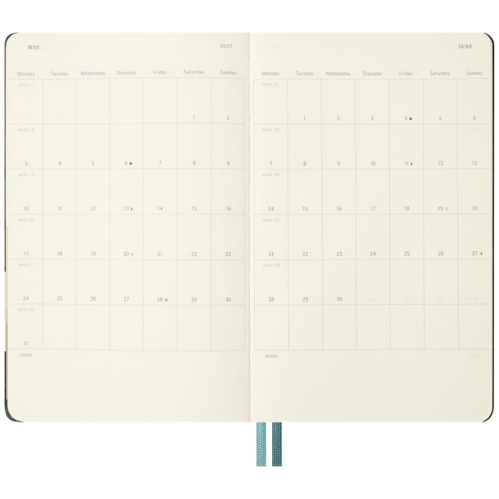 Agenda Semanal Senhor dos Anéis 12 Meses 2027