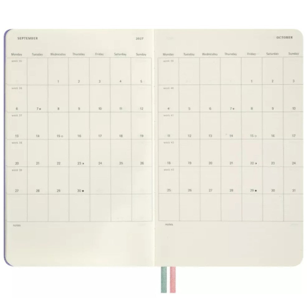 Agenda Semanal Alice Wonder 18 Meses 2026/2027