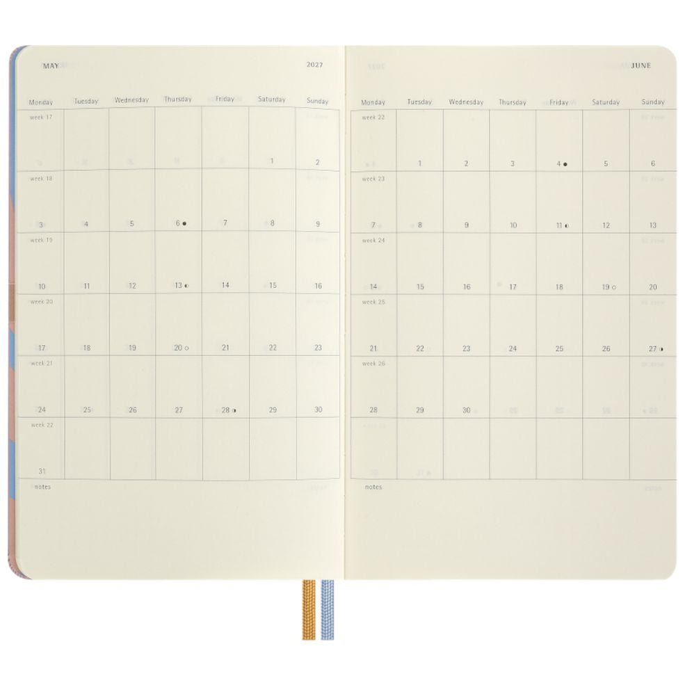 Agenda Semanal Alice Wonder 12 Meses 2027