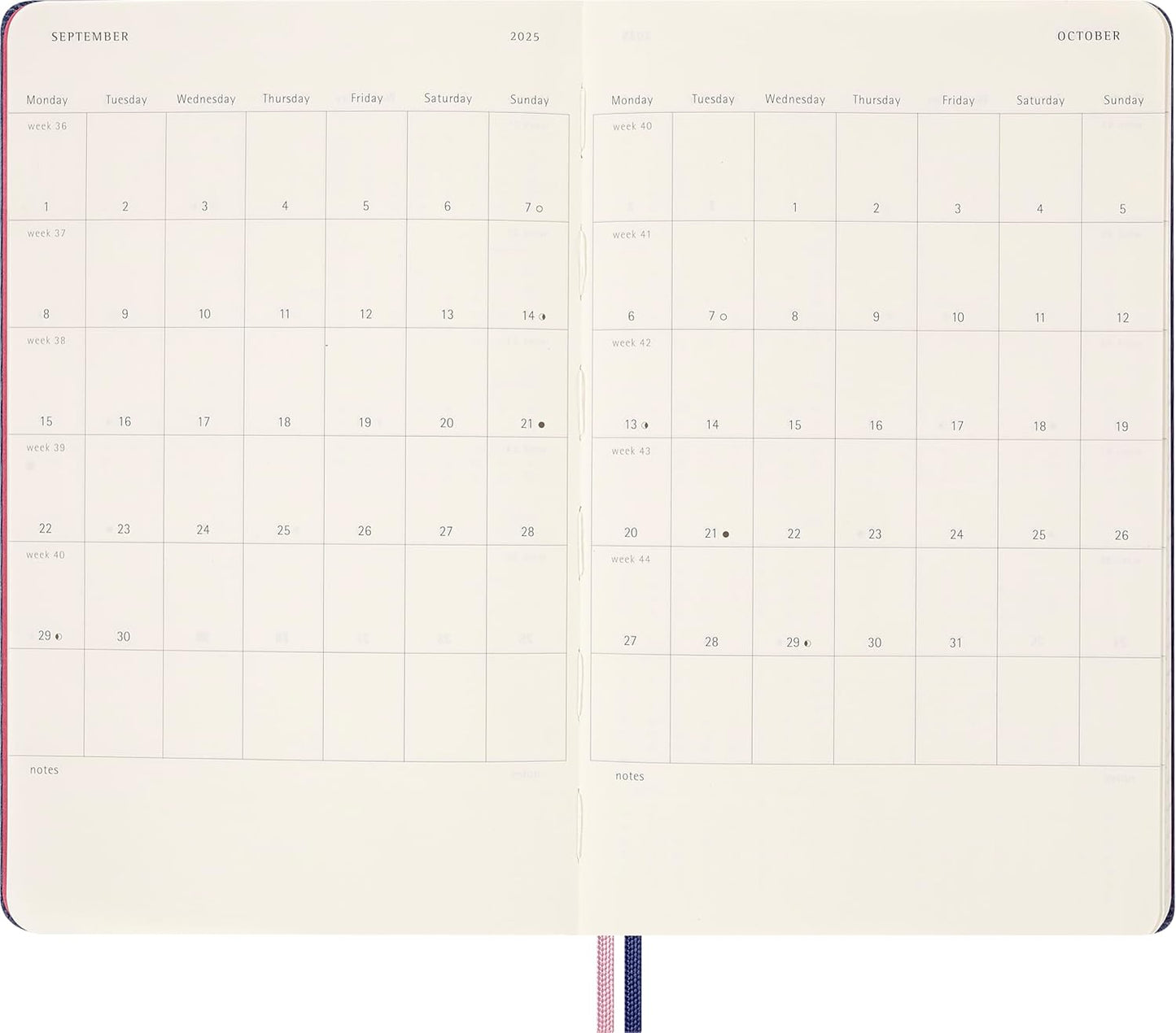 Sakura - Agenda 18 Meses Semanal Grande 2025/2026