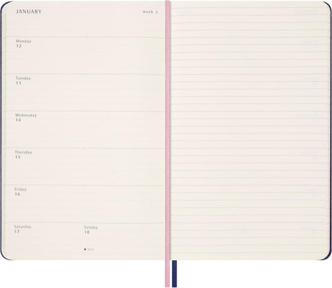 Agenda Sakura 18 Meses 2025/2026 - Semanal Grande