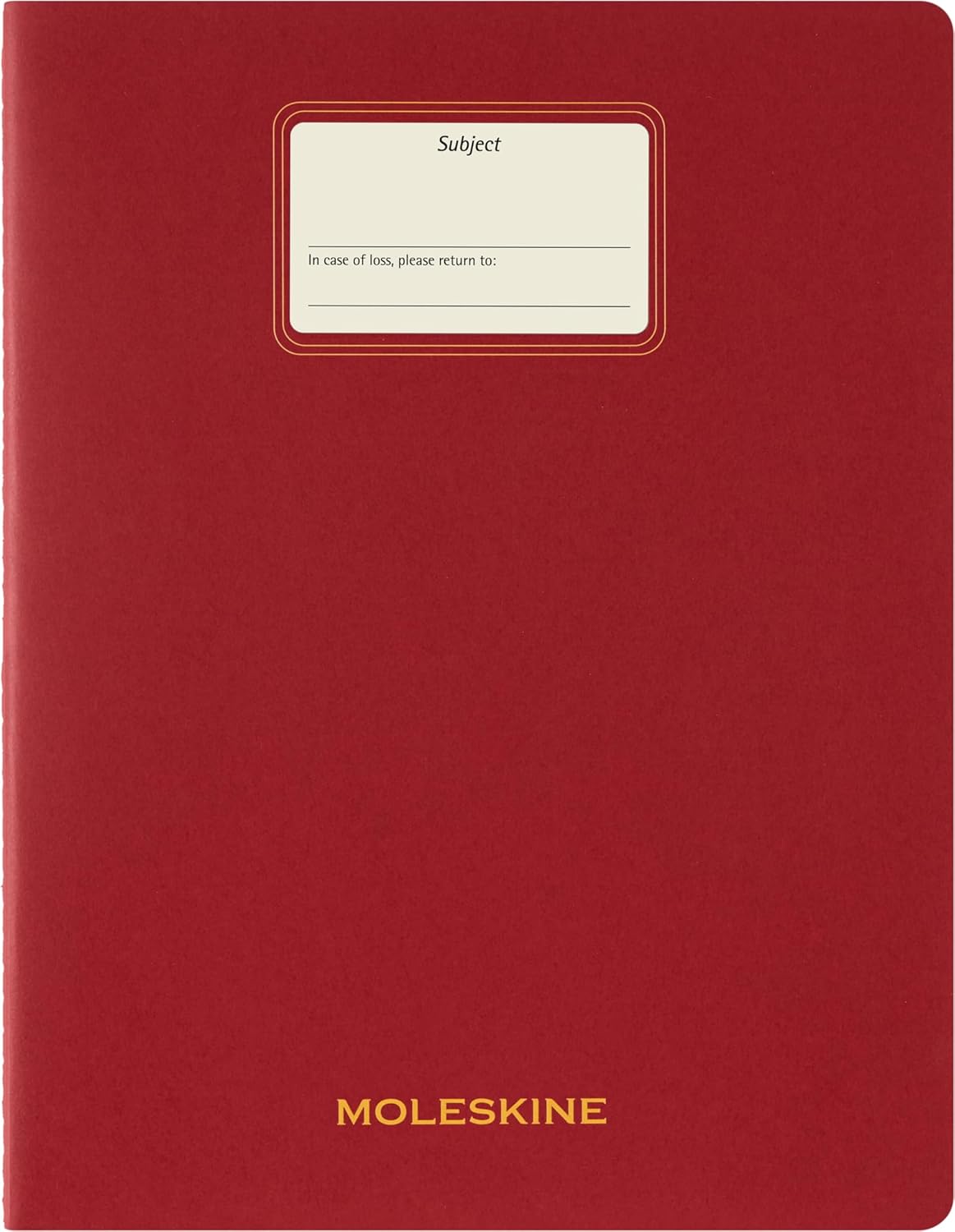 Student Cahier XXL - Vermelho