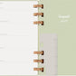 Agenda Espiral Académica 12 Meses (jul 2025/jun 2026) Kiwi - Capa Dura