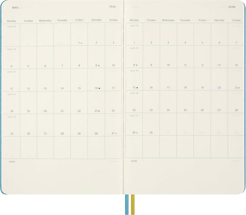 Agenda Peanuts 18 Meses 2025/2026 - Semanal Grande