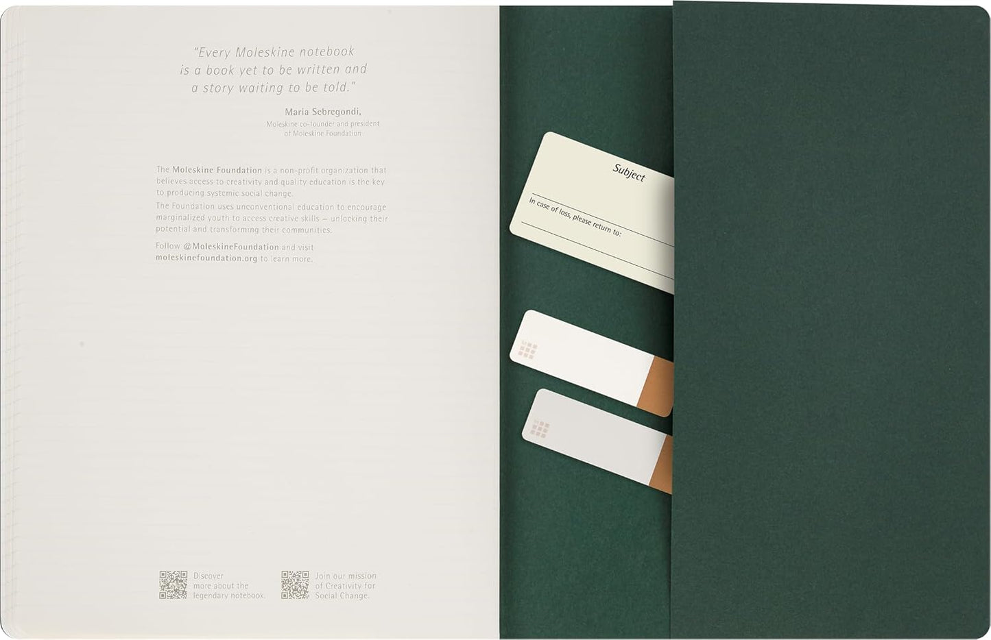 Student Cahier XXL - Verde Mirtilo