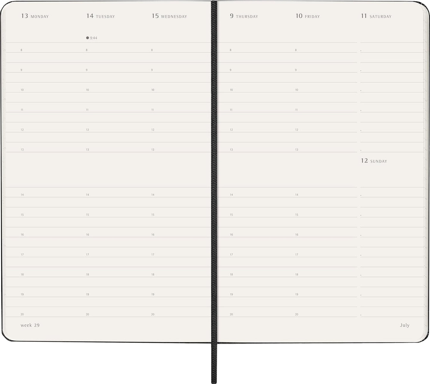 Agenda Semanal Vertical 2026