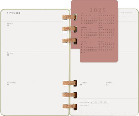 Agenda Espiral Académica 12 Meses (jul 2025/jun 2026) Kiwi - Capa Dura