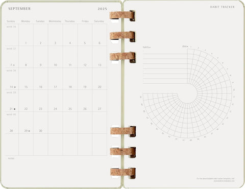 Agenda Espiral Académica 12 Meses (jul 2025/jun 2026) Kiwi - Capa Dura