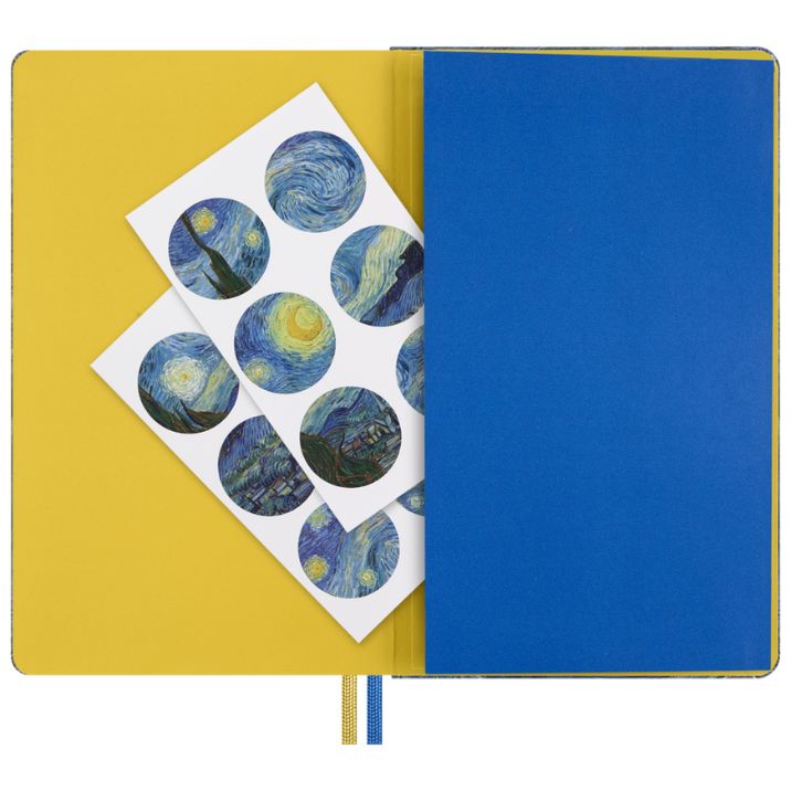 Caixa Presente MoMA Van Gogh - Caderno Pautado Grande + Ballpen Kaweco/Moleskine