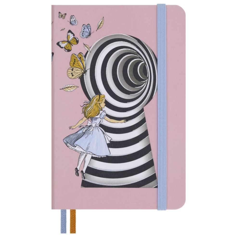 Alice Wonder - Bolsa com Caderno de Bolso + Lápis Mini