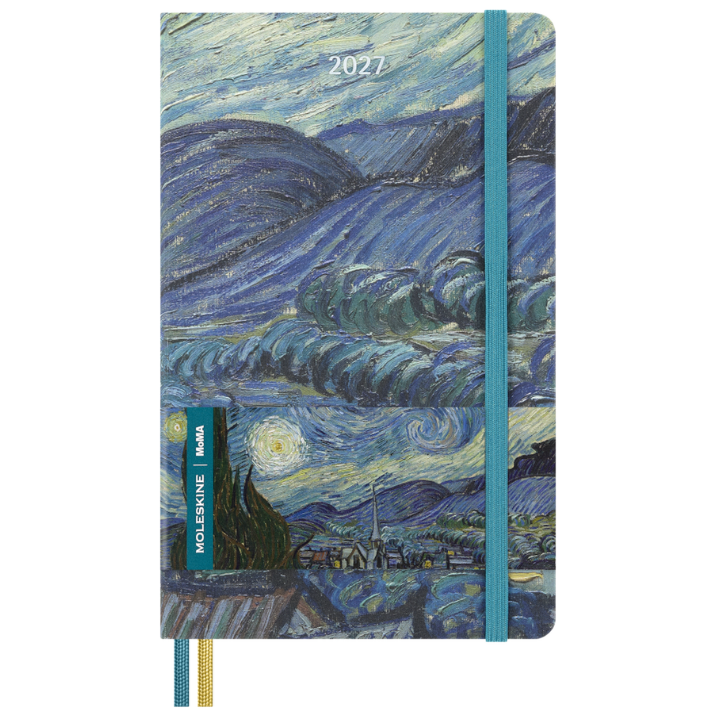 Agenda Semanal MoMA 12 Meses 2027 - Vincent van Gogh