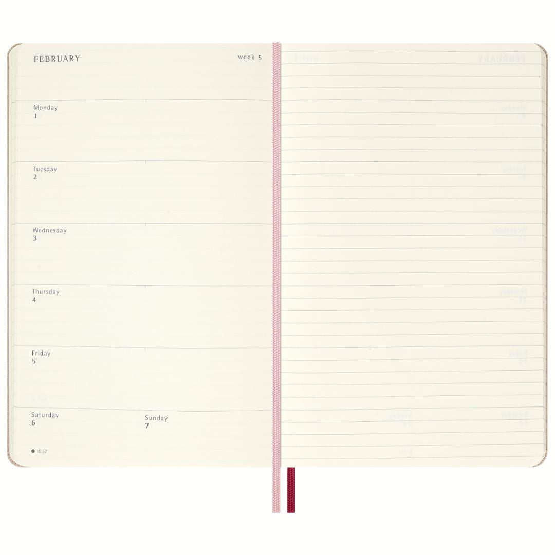 Agenda Semanal Sakura 18 Meses 2026/2027