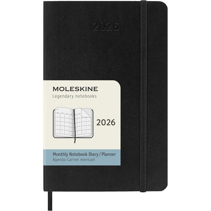 Agenda Mensal 2026 - Capa Flexível