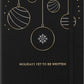 Caderno Natal Festivo - Preto