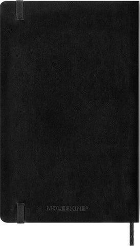 Agenda Semanal 18 Meses 2025/26 Preta - Capa Flexível