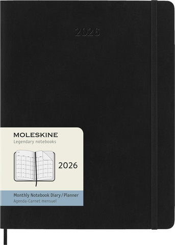 Agenda Mensal 2026 - Capa Flexível