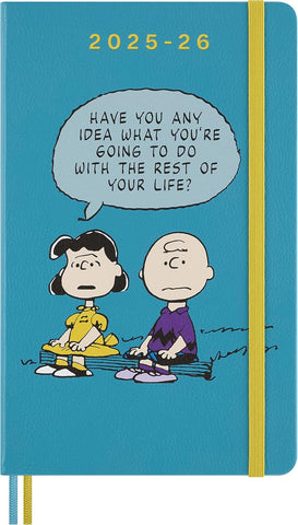 Agenda Peanuts 18 Meses 2025/2026 - Semanal Grande