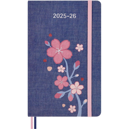 Sakura - Agenda 18 Meses Semanal Grande 2025/2026