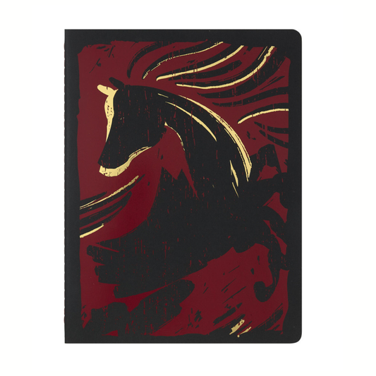 Cahier Cavalo de Fogo XL - Pautado