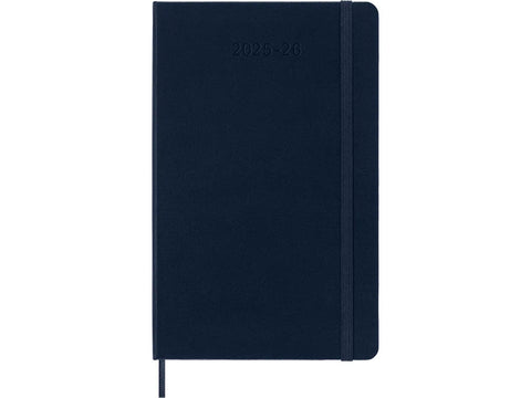 Agenda Semanal 18 Meses 2025/26 Azul Safira - Capa Dura