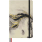 Cavalo de Fogo Branco - Caderno Pautado Grande