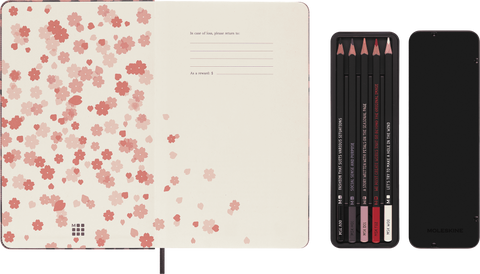 Sakura Caixa Coleccionador - 1 Caderno + 1 Caixa de lápis de cor