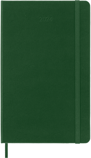 Agenda Diária 2024, Capa Dura - Verde Mirtilo