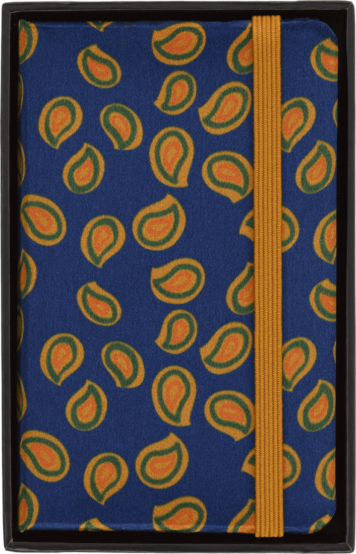 Colecção Silk - Caderno XS Liso Azul