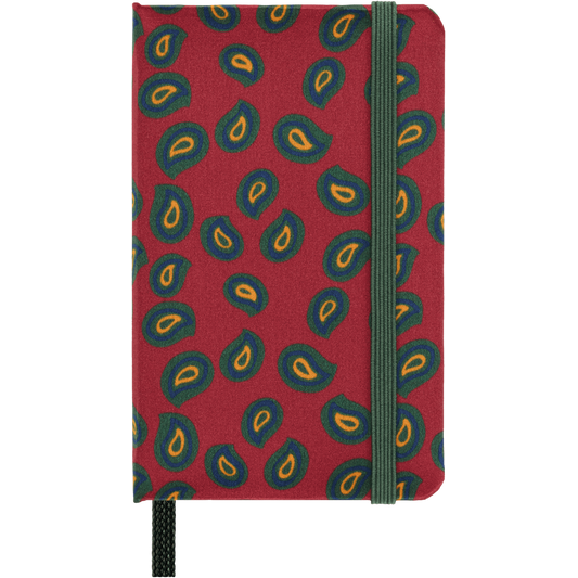 Colecção Silk - Caderno XS Liso Bordeaux