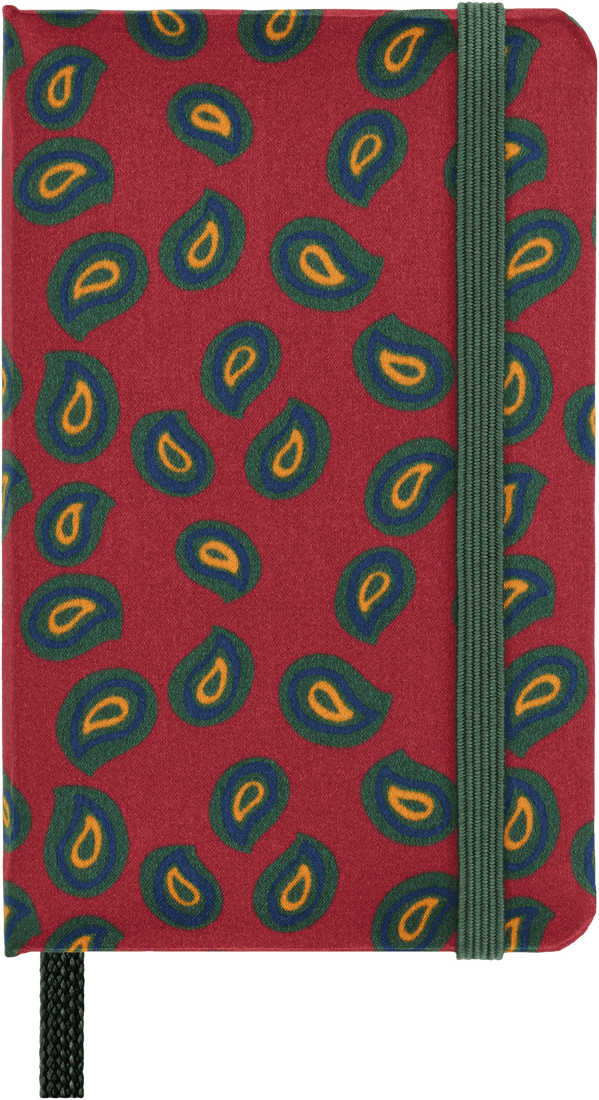 Colecção Silk - Caderno XS Liso Bordeaux