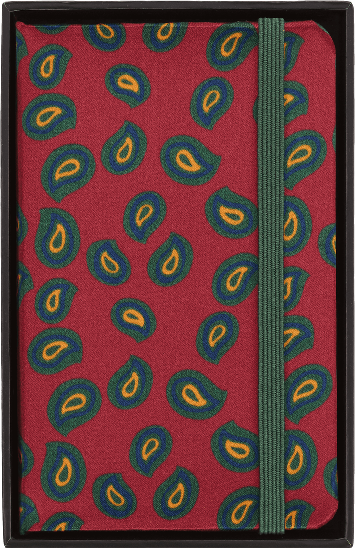 Colecção Silk - Caderno XS Liso Bordeaux