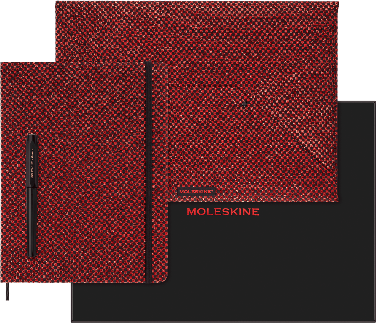 Colecção Shine - Caixa de Oferta Vermelho Metalizado
