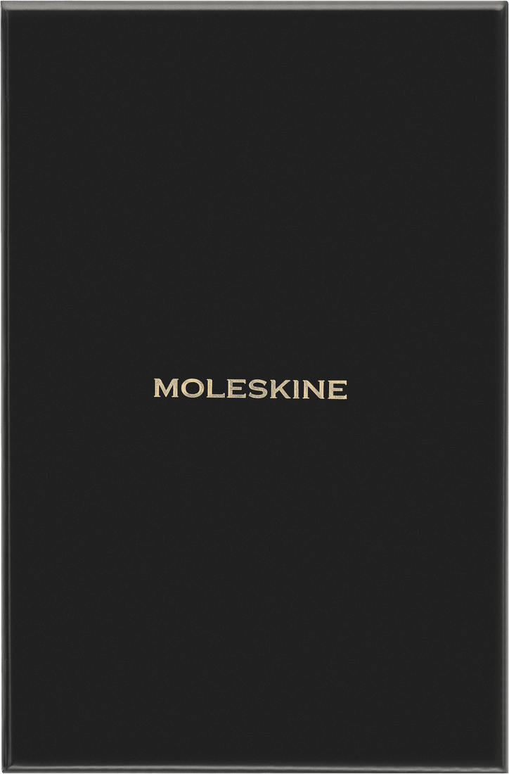 Colecção Precious & Ethical  - Caderno Grande Soft Pautado Azul Petróleo