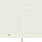 Colecção Precious & Ethical  - Caderno Grande Soft Pautado Cor de Laranja