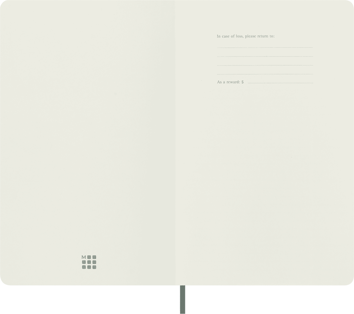 Colecção Precious & Ethical - Caderno Soft Pautado Verde com efeito Python