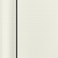 Colecção Precious & Ethical  - Caderno Soft Pautado Preto com efeito Python