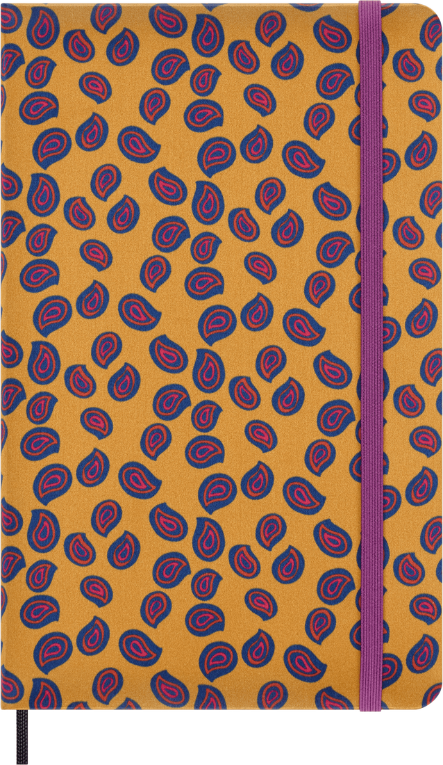 Colecção Silk - Caderno Grande Pautado Amarelo