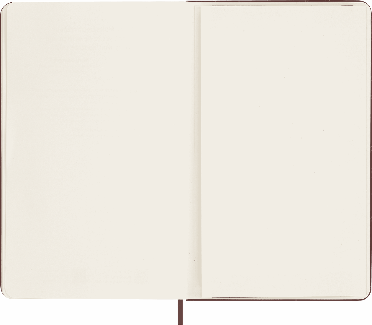 Colecção Silk - Caderno Grande Pautado Bordeaux
