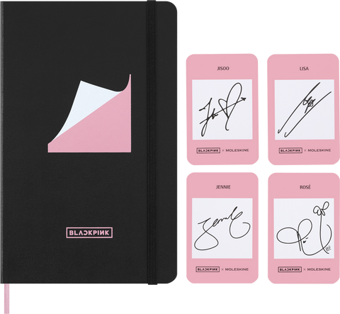 Colecção  BlackPink - Caderno Grande Pautado