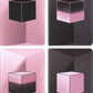Colecção  BlackPink - Cahier de Bolso Liso