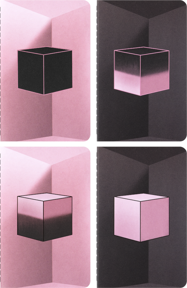 Colecção  BlackPink - Cahier de Bolso Liso