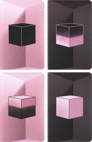 Colecção  BlackPink - Cahier de Bolso Liso