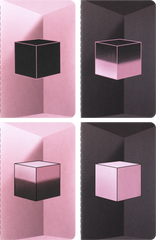 Colecção  BlackPink - Cahier de Bolso Liso