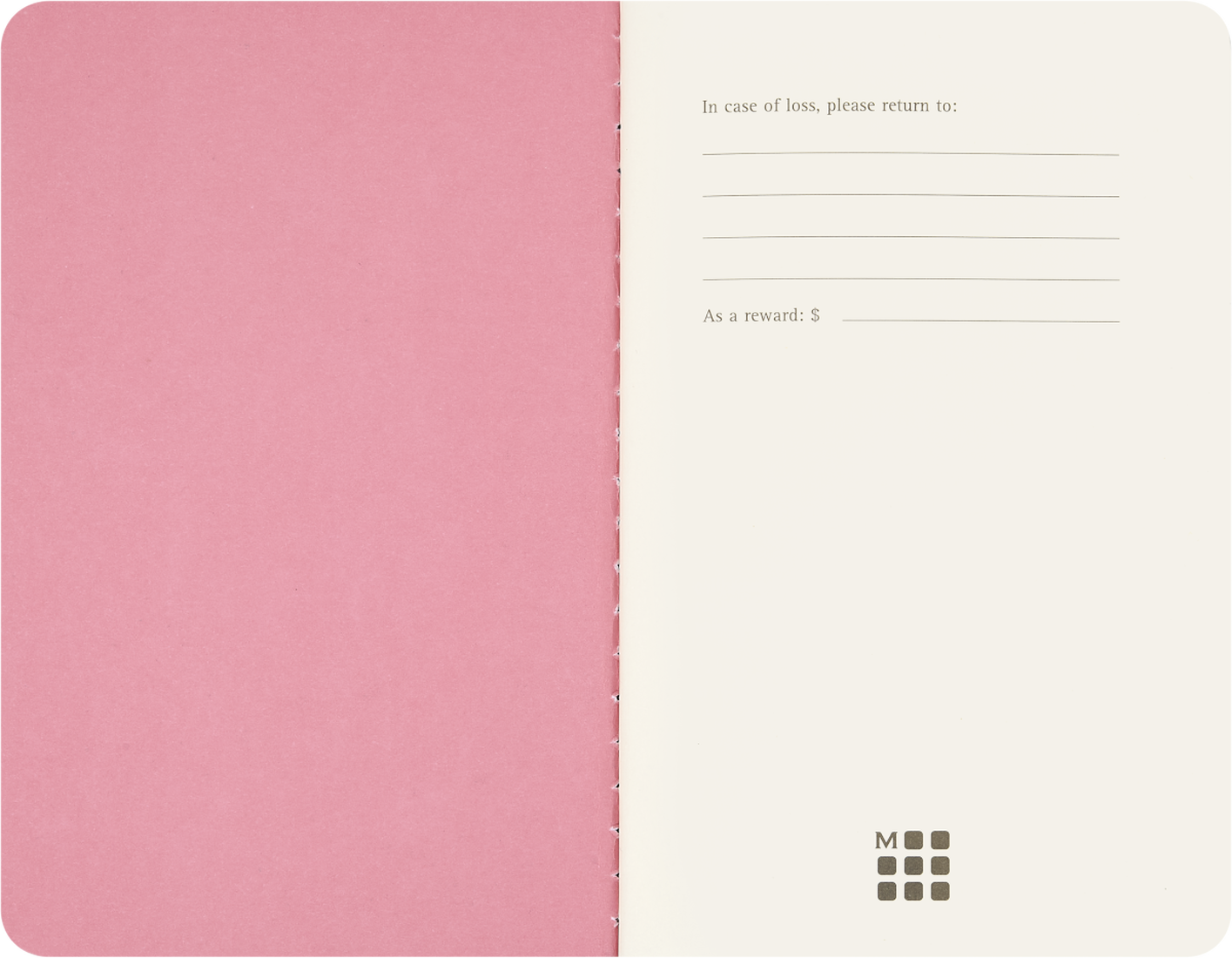 Colecção  BlackPink - Cahier de Bolso Liso