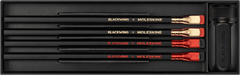 Blackwing/Moleskine - Caixa de 4 Lápis + Afia