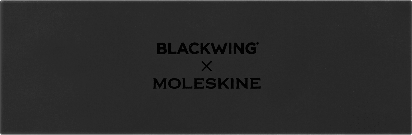 Blackwing/Moleskine - Caixa de 4 Lápis + Afia