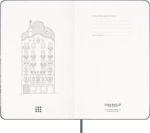 Casa Batlló - Caderno Pautado