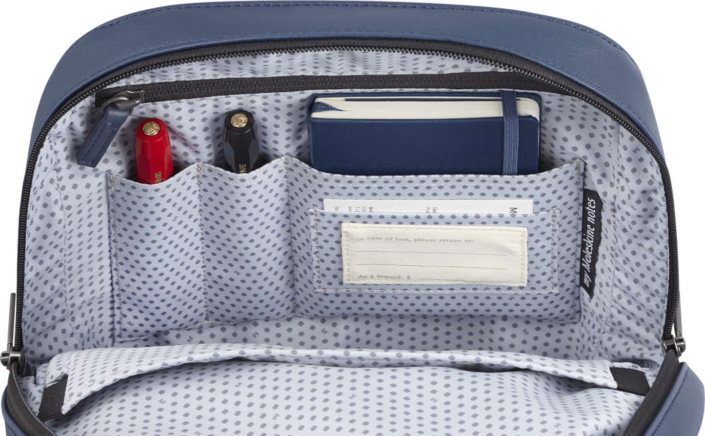 Mochila Clássica Pequena, Azul Safira